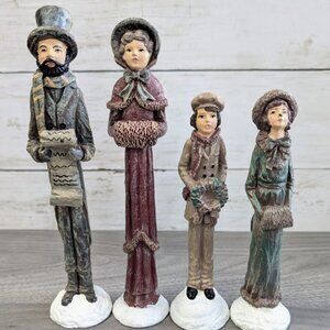 Vintage Victorian Christmas Windsor Collection Dickens Carolers Decor Figurines